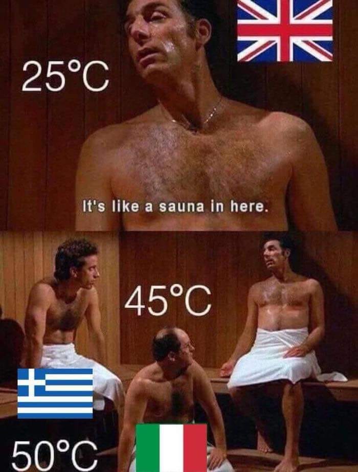 Εχει ζέστη λέει