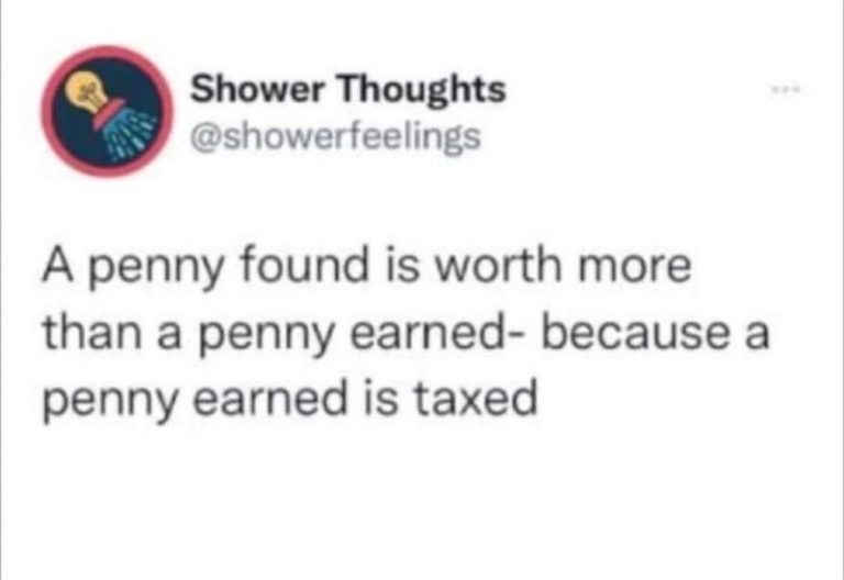 A penny found