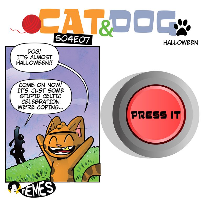 [ENG] CAT & DOG S04E07 HALLOWEEN