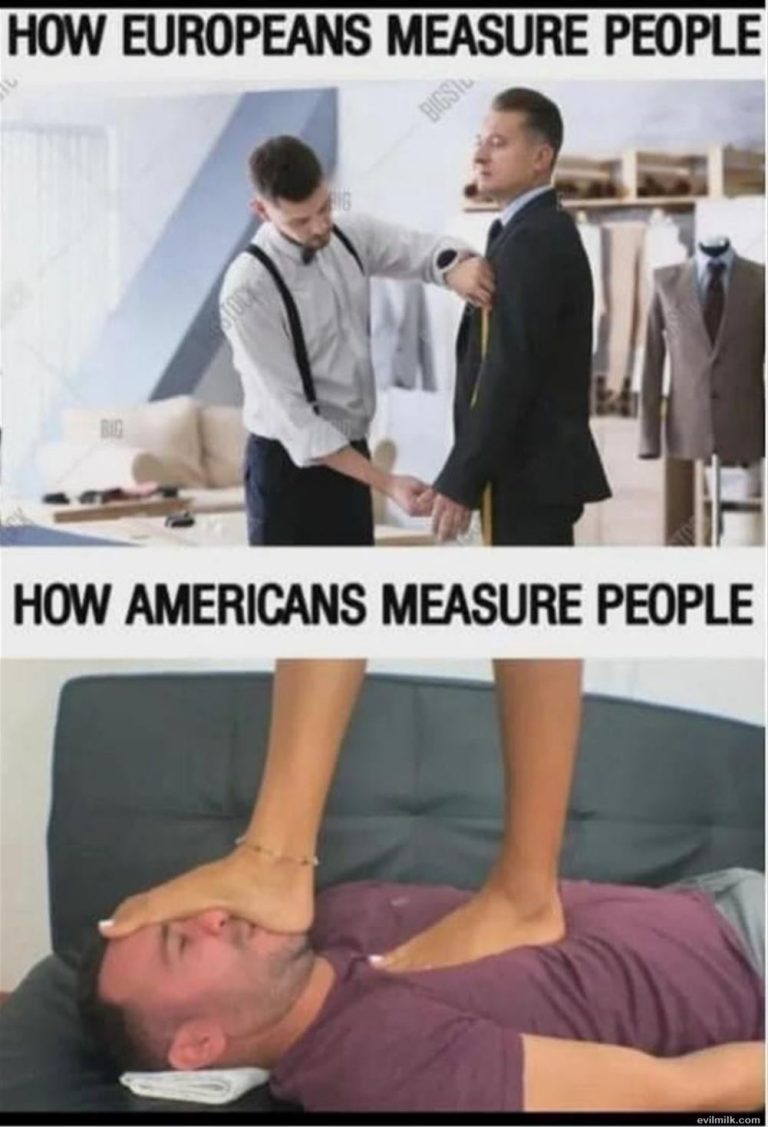 Europeans vs Americans