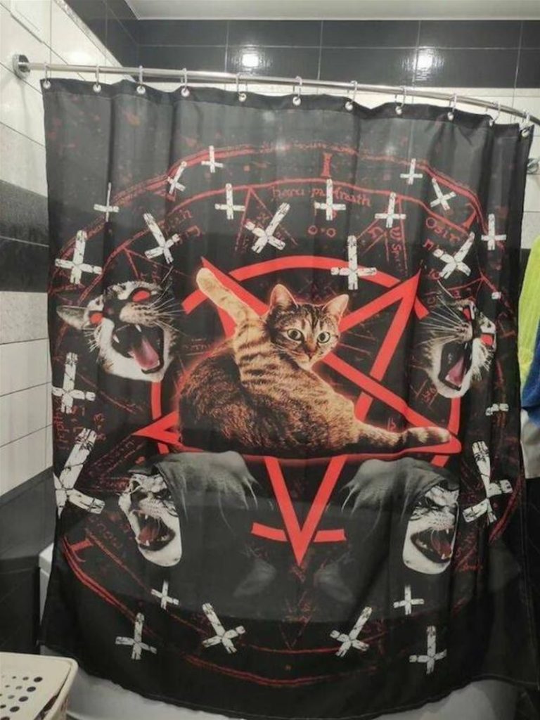 my new shower curtain