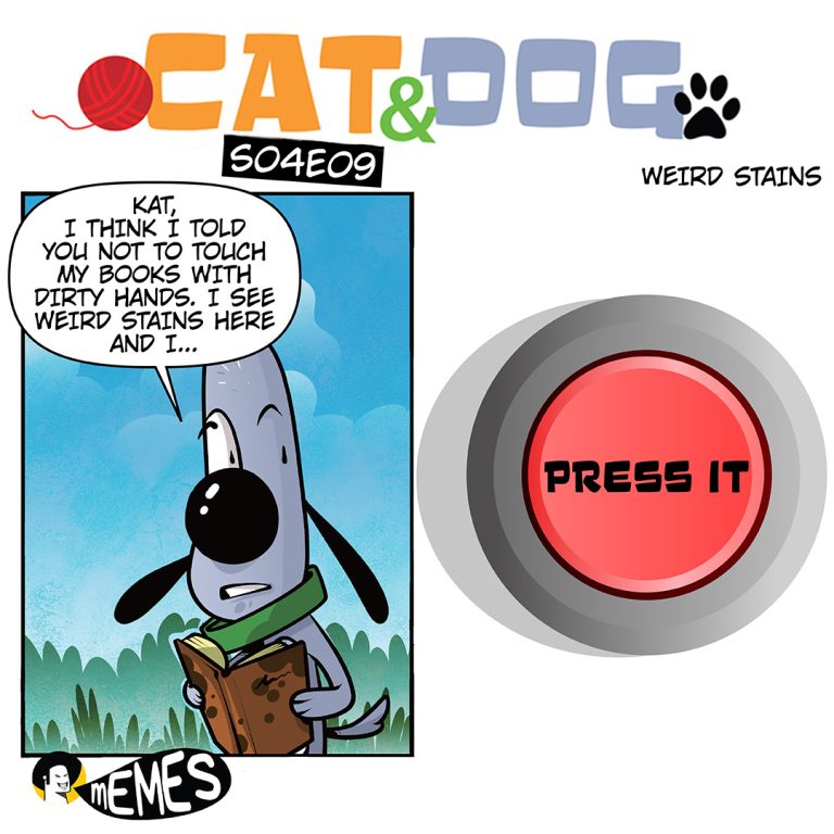 [ENG] CAT & DOG S04E09 WEIRD STAINS