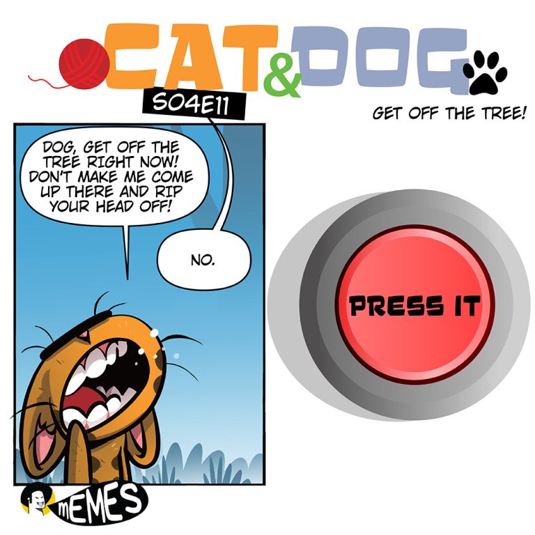 [ENG] CAT & DOG S04E11 GET OFF THE TREE