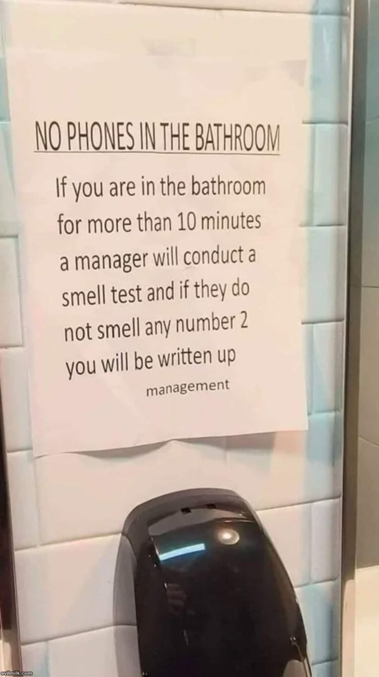 bathroom rule